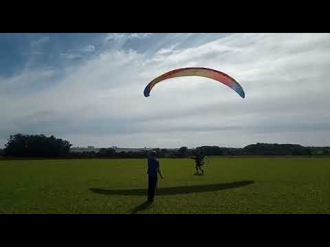 Decolagem voo 228 de Paramotor IKE Costa - 12/06/22 - Ninho dos Condores
