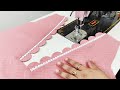 New Pakistani V Neck Design With Cutwork And Lace Neck Design With Cutwork