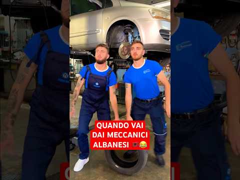 MECCANICI ALBANESI 🇦🇱😂 - VIDEO DIVERTENTI - iPantellas & Emanuel Asllani