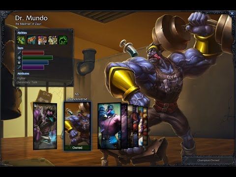 Mr Mundoverse Skin Spotlight Gameplay 1080p HD League Of Legends