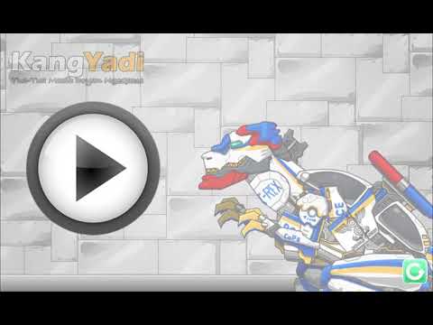 Combine Dino Robot T Rex Cops