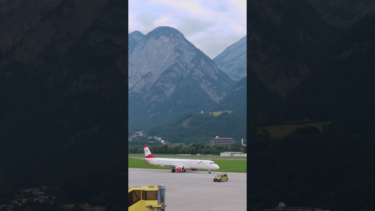 ✈️Airliners @Innsbruck Airport #shorts