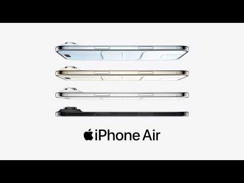 Смартфон Apple iPhone Air 256GB Space Black (MG2L4AF/A)