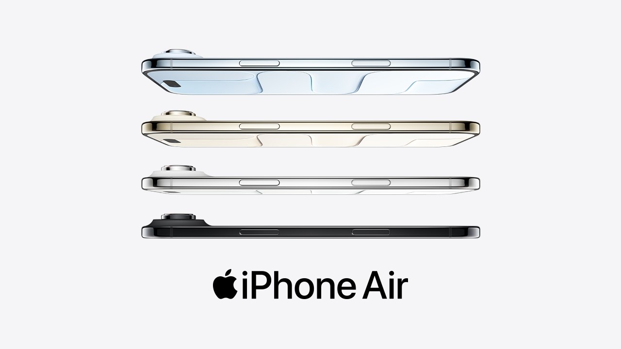iPhone Air: Incredibly light and thin with pro-level performance