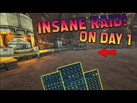 How a 20k Hour DUO Carries Their Tribe on DAY 1 - Ark Survival Evolved