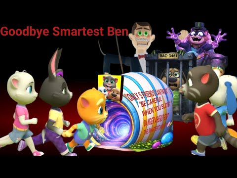 Goodbye Dear Smartest Ben~ My Talking Tom Friends 2 | Raccoon Boss's New Challenge- Among Us 