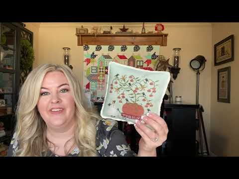 Flosstube #21 Framed pieces, Finishes and WIPS!