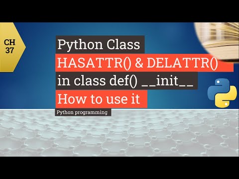 Python Tutorial Python Hasattr In Class How To Use Hasattr And Delattr In Python