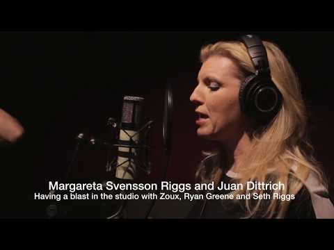 Margareta Svensson Riggs and Juan Dittrich in the studio - clip