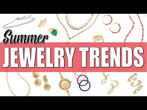 14 Jewelry Trends For Summer 2023 That Will Be HUGE! / Fashion Trends For Summer