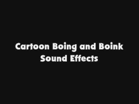 Cartoon Boing and Boink SFX