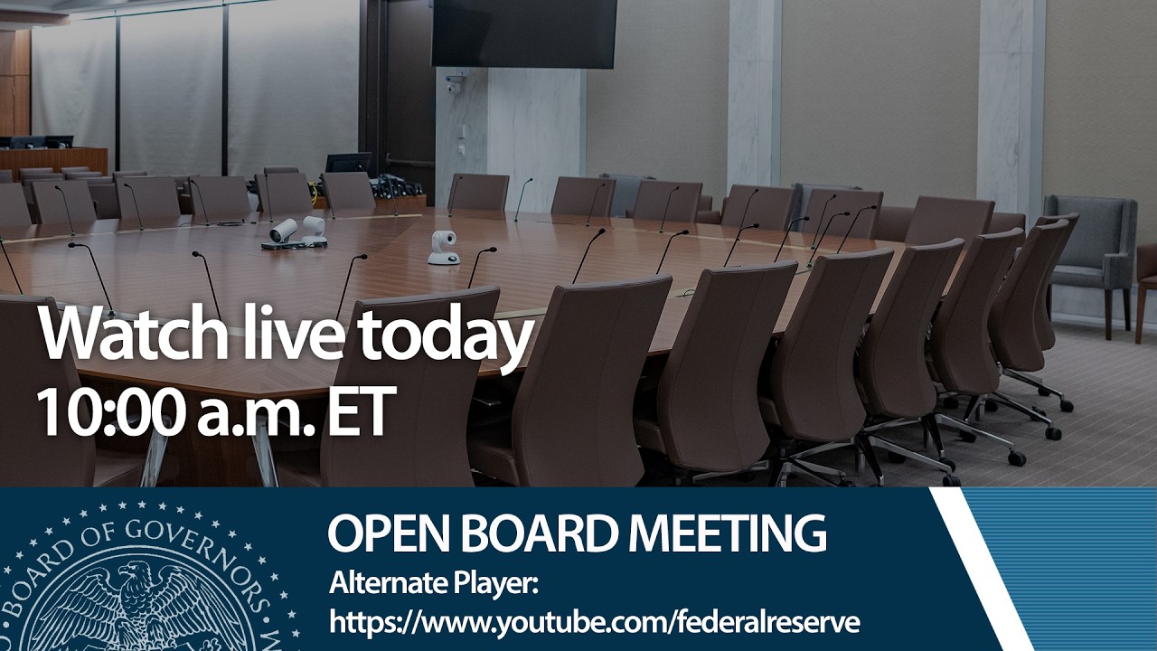 Open Board Meeting March 19, 2026