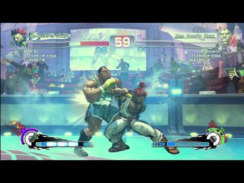 SSF4 AE [Akuma] MBR NL vs AntonieSF [Balrog]
