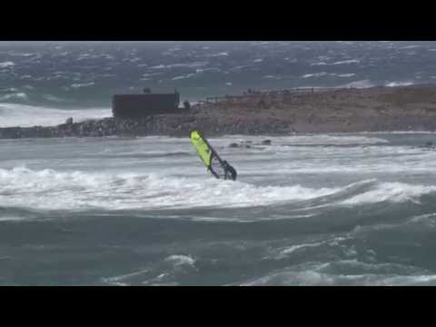 Gran Canaria 2015 Wind & Waves PWA world cup, Local trials.