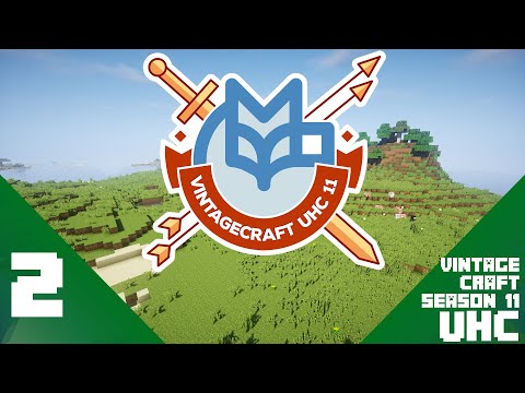 Minecraft: VintageUHC Season 11 Episode 2 - We got first death :(