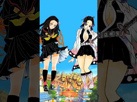 who is strongest || nezuko vs shinobu #anime #shorts #edit #trending