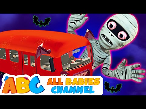 Halloween WHEELS ON THE BUS RHYME | Nursery Rhymes For Kids And Baby Songs | All Babies Channel