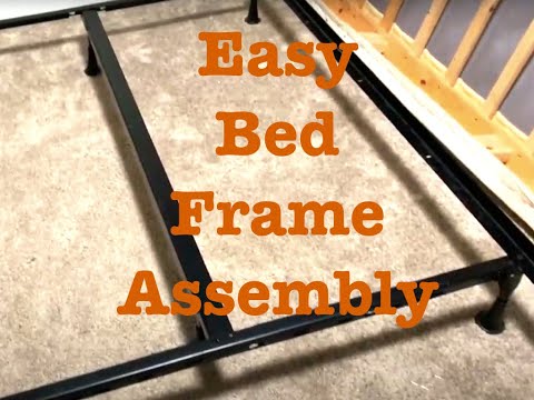 DIY How to Assemble a Bedframe (Full, Queen, or King) | Step by Step Tutorial [Bed Frame Assembly]