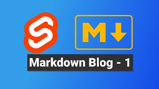 Sveltekit Markdown Blog Part 1
