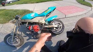The best (and worst) bike I've ever owned... | Pocket bike FAILS