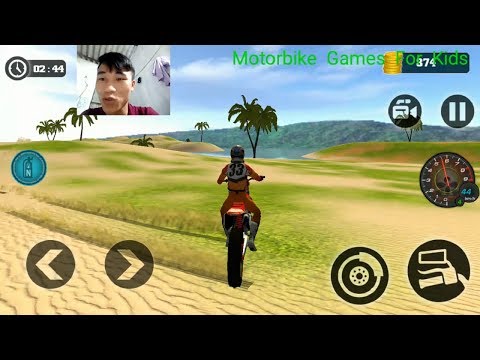 Motocross beach bike stunt racing 2018 - Motorbike driving survival
