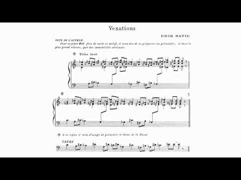 download lagu mp3 mp4 Erik Satie Vexations, download lagu Erik Satie Vexations gratis, unduh video klip Erik Satie Vexations