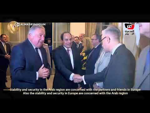 «السيسي» عن القمة العربية الأوروبية «الجوار العربي الأوروبي تاريخي»