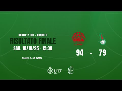 Highlights Social OSA - Polisportiva MA.GO U17 Eccellenza 