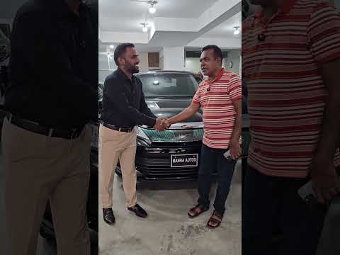 DELIVERY OF THE LUXURY TOYOTA HARRIER NON HYBRID PROGRESS PKG 2019 MODEL #toyotaharrier #harrier