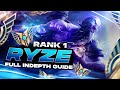 HOW TO PLAY RYZE - FULL INDEPTH GUIDE - RANK 1 CHALLENGER MID