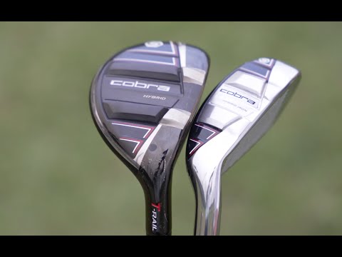 Cobra T-Rail Hybrid Iron Combo set