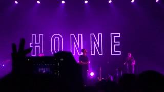 HONNE(혼네) - Till The Evening @ 161118 혼네내한공연, Live in Korea.