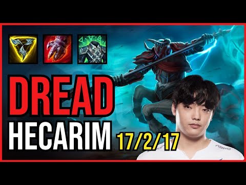 DREAD - HECARIM vs LILLIA Jungle - KR Challenger - Patch 11.3