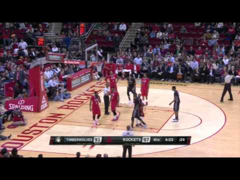 Andrew Wiggins defends James Harden