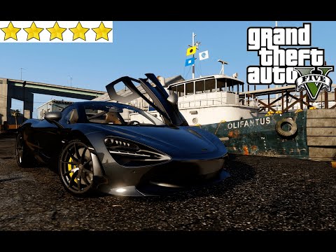 GTA 5 Best Car (McLaren 720S) Police Chase & Escape  [60FPS 1080P]