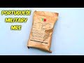 Testing Portuguese MRE Meal Ready to Eat