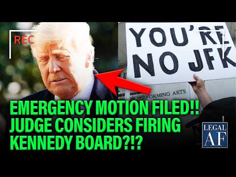 Thumbnail image for: Trump SWEATS as Motion for Contempt/Stay Filed to Block Kennedy Center From Adding His Name Again!