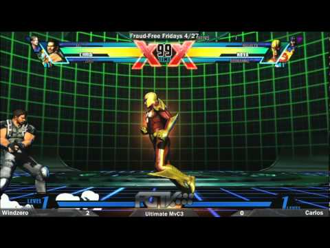 [4-27-12]FR3 UMvC3 WindZero Vs. Carlos