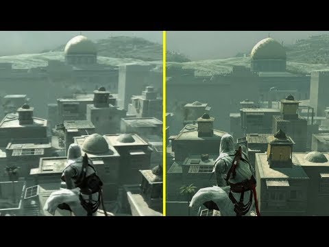 Assassin's Creed E3 2007 Demo vs Retail PS3 Graphics Comparison