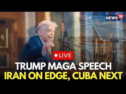Trump Speech LIVE | ‘We Won the War Against Iran, Cuba Will Be Next’, Big Announcement | N18G