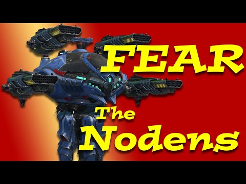 War Robots - Titan Killer - Nodens maxed with Squalls \ Maximum Firepower / [WR]