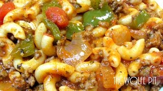 American Chop Suey Recipe - How To Make Classic American Chop Suey