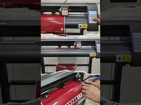 Si Vinyl Cutting Plotter Working Video | #plotter #vinylcuttingplotter #cuttingplotter #vinylcutter