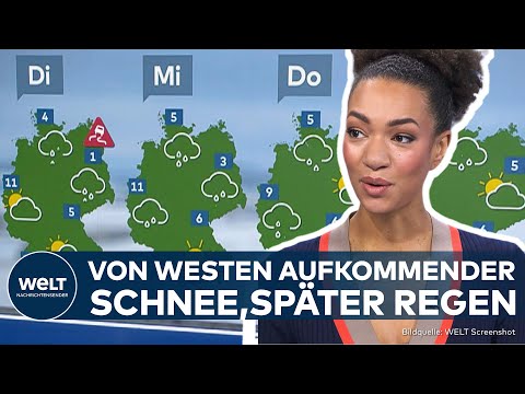 WETTER IN DEUTSCHLAND: Glatteisgefahr durch milden Luftwechsel und gefrierenden Regen!