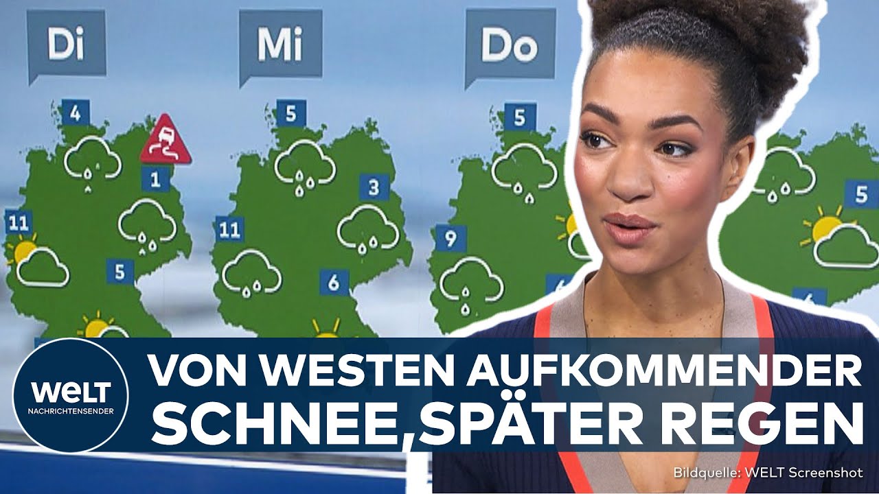 WETTER IN DEUTSCHLAND: Glatteisgefahr durch milden Luftwechsel und gefrierenden Regen!