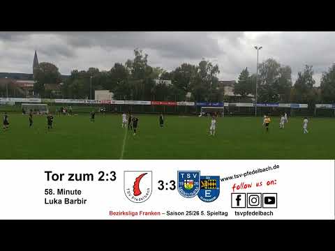 TSV Pfedelbach - SGM Markelsheim/Elpersheim 3:3 (1:2)