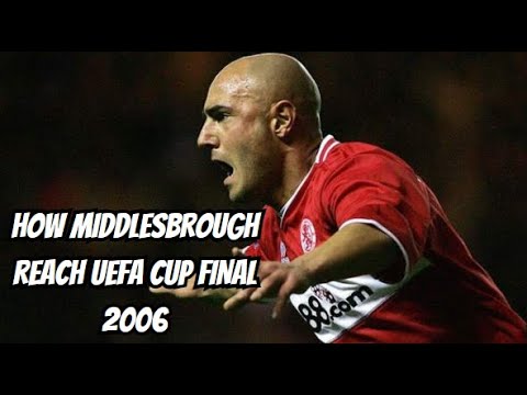How Middlesbrough Reach a European Final