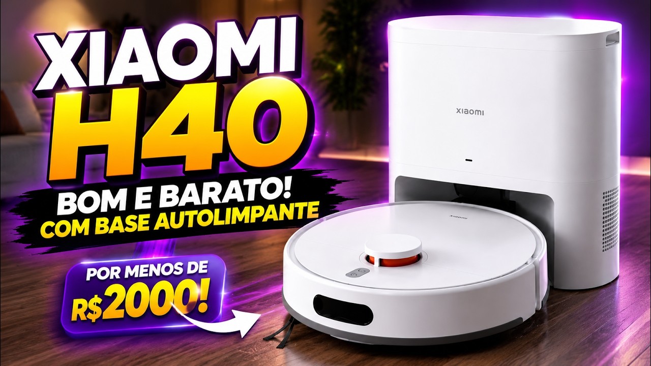 Miniatura da avaliação em vídeo de Kit de Sacos de Pó para Robô Aspirador Xiaomi H40 OV51
