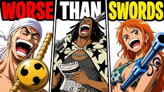 Ranking Every Legendary Non-Sword Weapon in One Piece