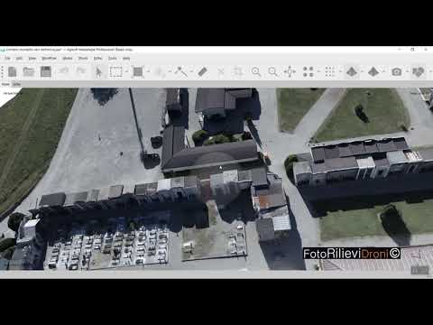 Fotogrammetria con drone Cimitero Montalto Dora TO